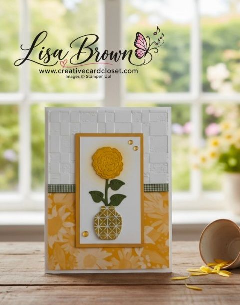 Sunflower Vase