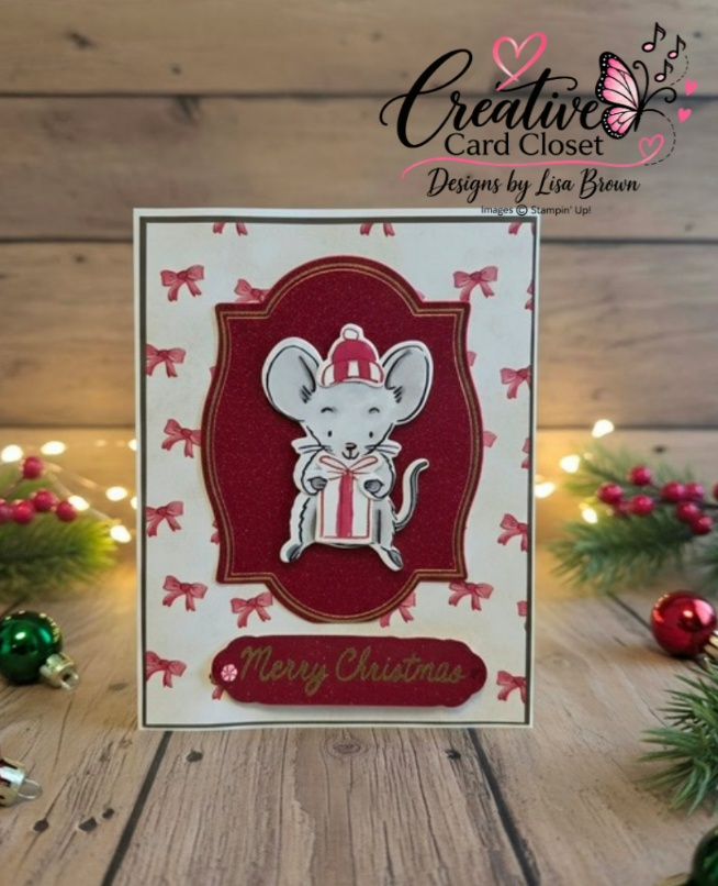 Merry Christmas – A Little Mouse Card