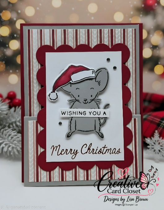 Easy Standing Z-Fold Christmas Card